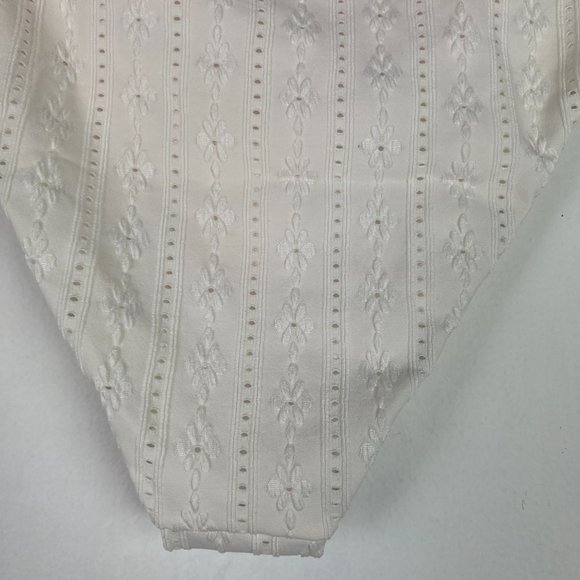 NWT Andie Swim The 90s High Waisted Bottom Coco Cream Eyelet Size XL NEW - Picture 13 of 13